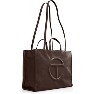 Telfar Large Chocolate Shopper